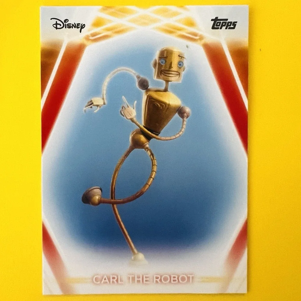 2026 Topps Disney Neon Carl The Robot‎ #143 Disney Base Card